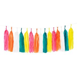 Multicolour  - party tassel